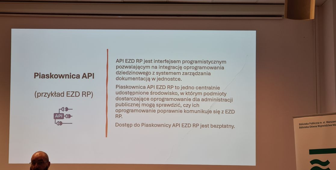 Konferencja Systemy klasy EZD a systemy dziedzinowe w...