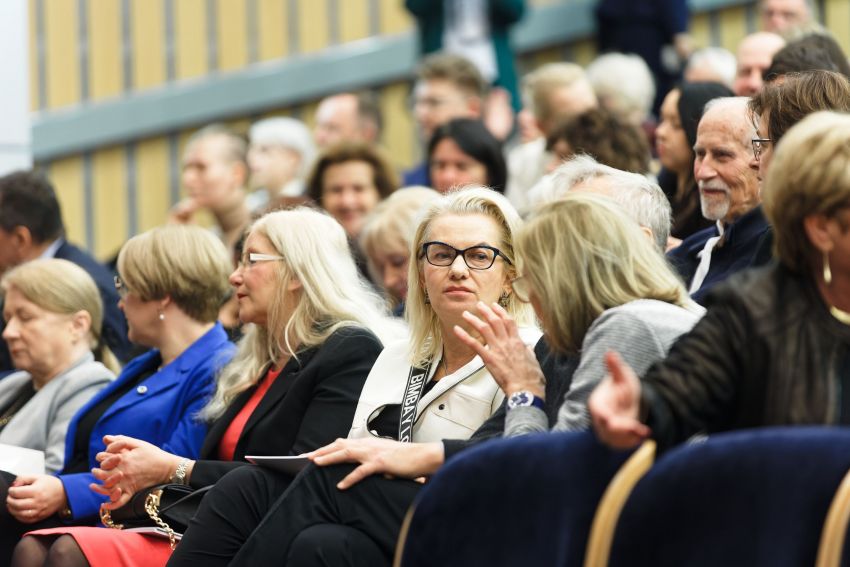 Uroczystość nadania tytułów DHC Anne Applebaum, Agnieszce...