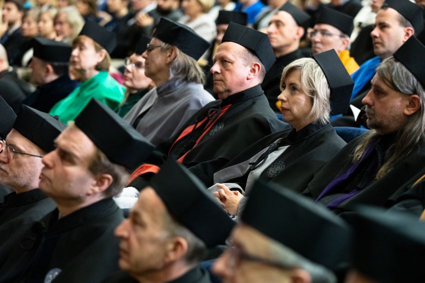 Uroczystość nadania tytułów DHC Anne Applebaum, Agnieszce...