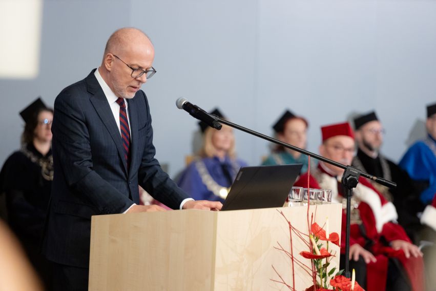 Uroczystość nadania tytułów DHC Anne Applebaum, Agnieszce...