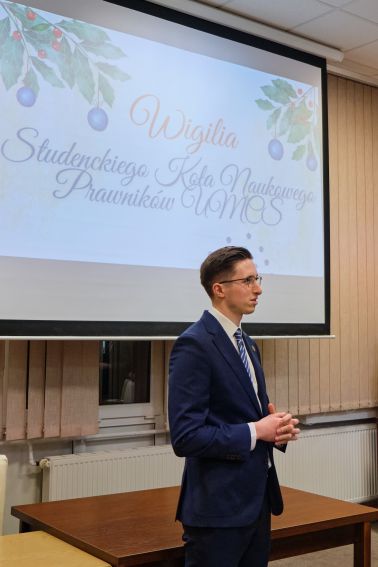 Wigilia Studenckiego Koła Naukowego Prawników UMCS