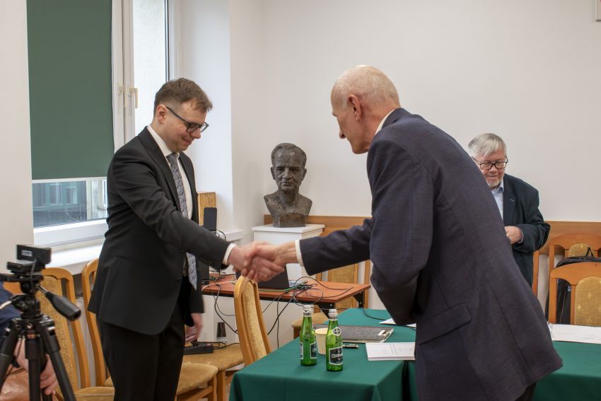 Publiczna obrona rozprawy doktorskiej mgr. Mateusza Rury