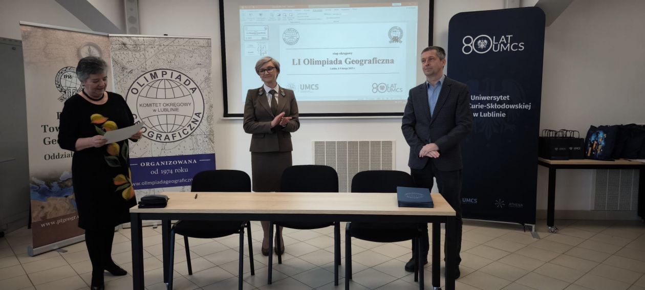 Etap okregowy LI Olimpiady Geograficznej w Lublinie...