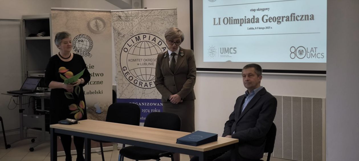 Etap okregowy LI Olimpiady Geograficznej w Lublinie...