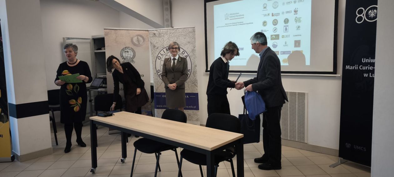 Etap okregowy LI Olimpiady Geograficznej w Lublinie...