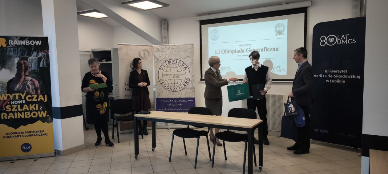 Etap okregowy LI Olimpiady Geograficznej w Lublinie...