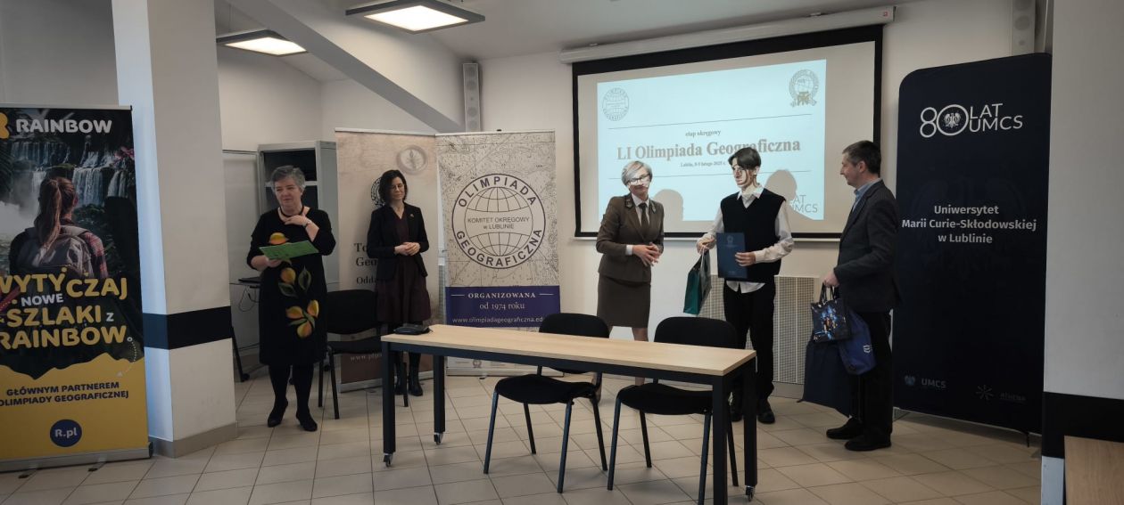 Etap okregowy LI Olimpiady Geograficznej w Lublinie...