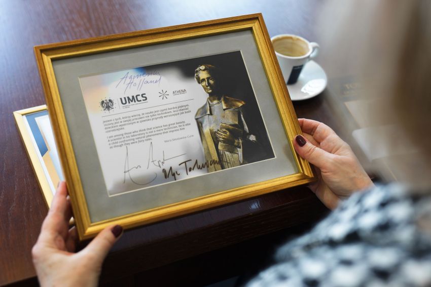 Spotkanie ze zwycięzcami licytacji UMCS na WOŚP