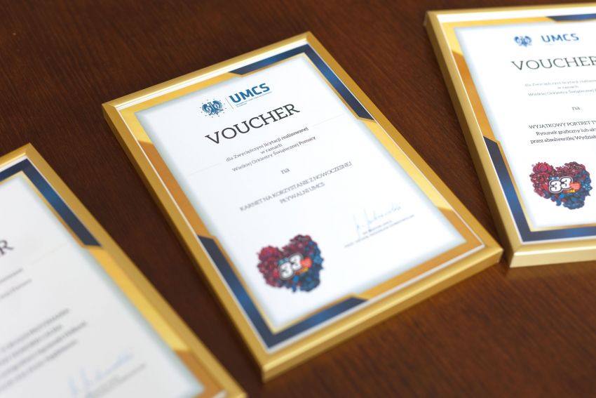 Spotkanie ze zwycięzcami licytacji UMCS na WOŚP