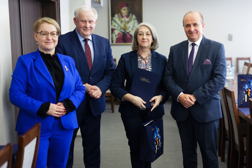 Podziękowanie za organizację jubileuszu 80-lecia...
