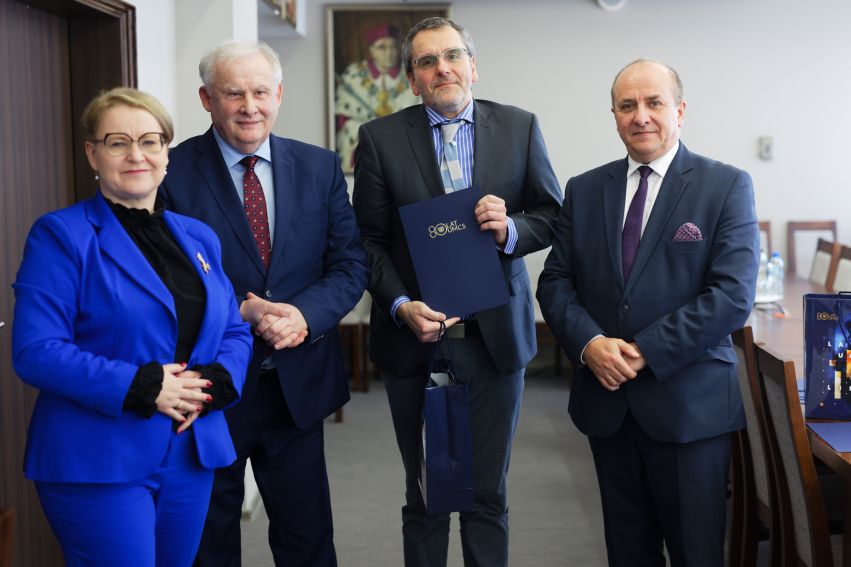 Podziękowanie za organizację jubileuszu 80-lecia...