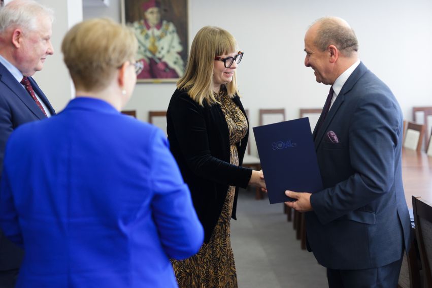 Podziękowanie za organizację jubileuszu 80-lecia...