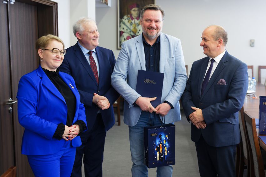 Podziękowanie za organizację jubileuszu 80-lecia...