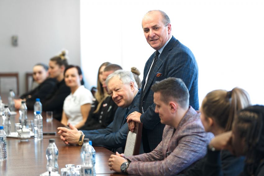 Spotkanie z koszykarkami Polski Cukier AZS UMCS Lublin