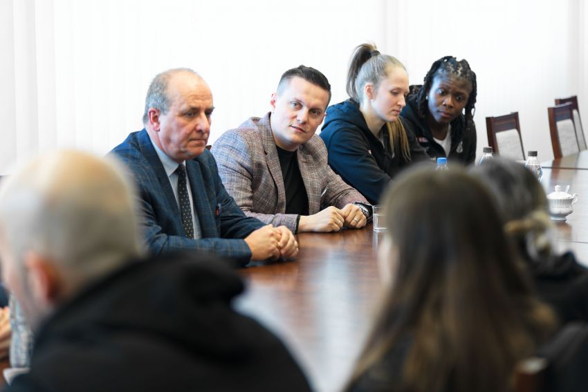 Spotkanie z koszykarkami Polski Cukier AZS UMCS Lublin