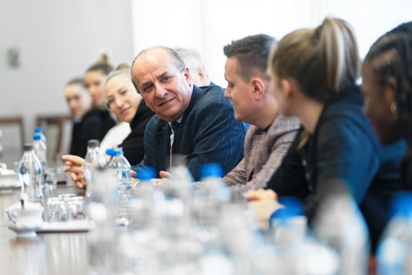 Spotkanie z koszykarkami Polski Cukier AZS UMCS Lublin