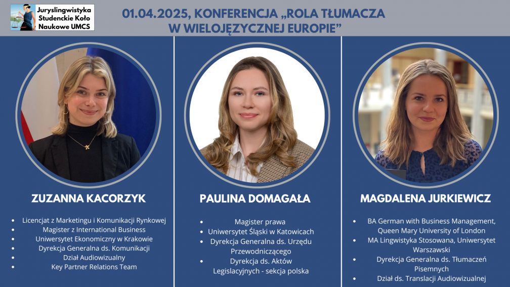 Rola tłumacza w wielojęzycznej Europie - sylwetki...