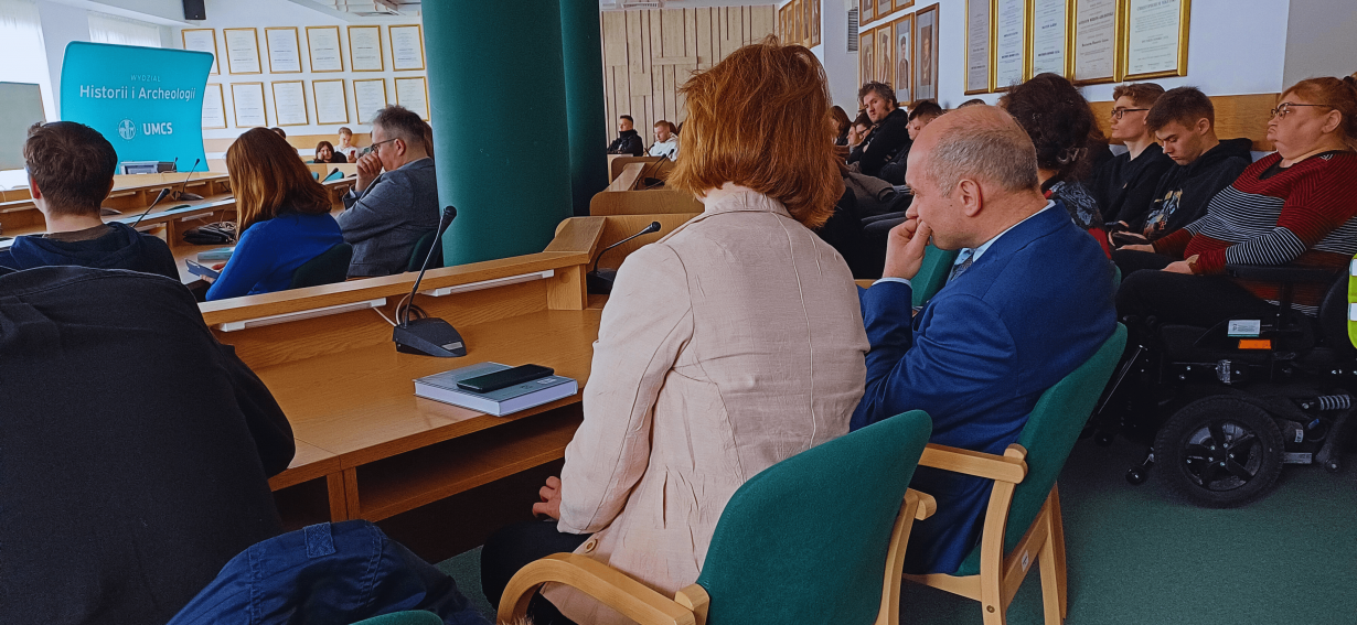 Fotorelacja ze spotkania autorskiego z prof. dr. hab....