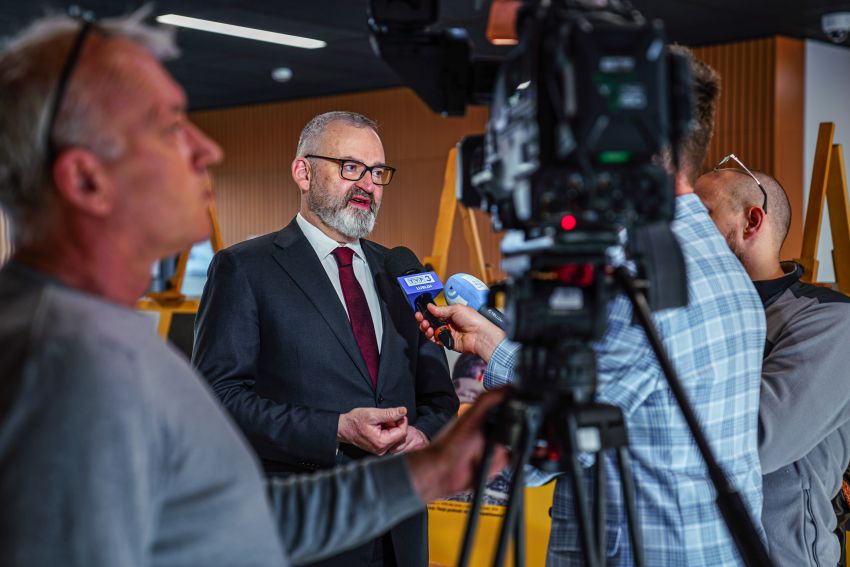 Rozmowy dyplomatyczne z Ambasadorem Szwajcarii w Polsce...