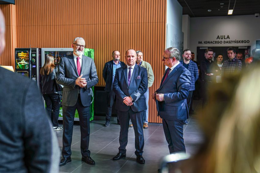 Rozmowy dyplomatyczne z Ambasadorem Szwajcarii w Polsce...