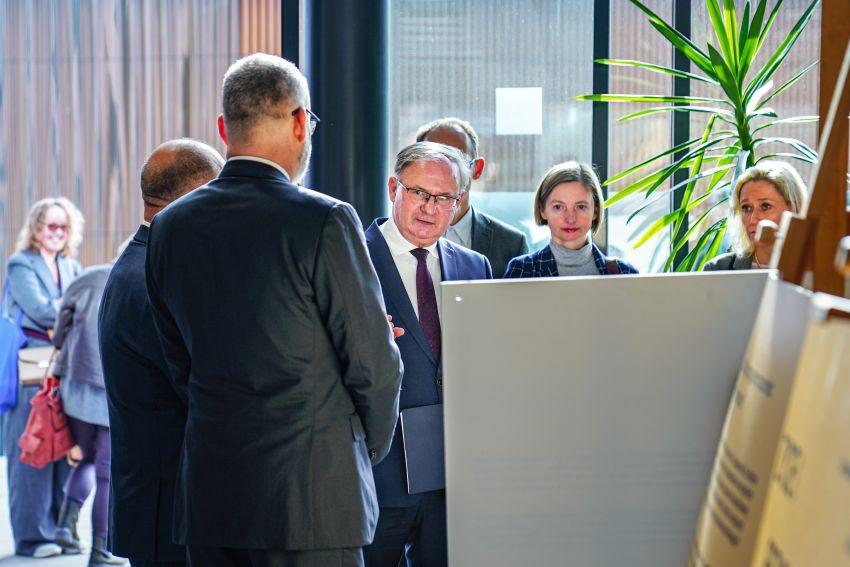 Rozmowy dyplomatyczne z Ambasadorem Szwajcarii w Polsce...