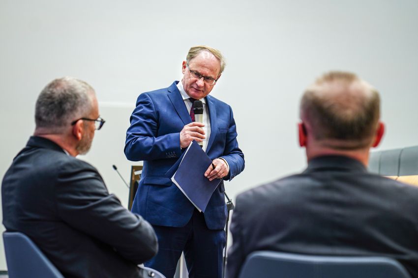 Rozmowy dyplomatyczne z Ambasadorem Szwajcarii w Polsce...