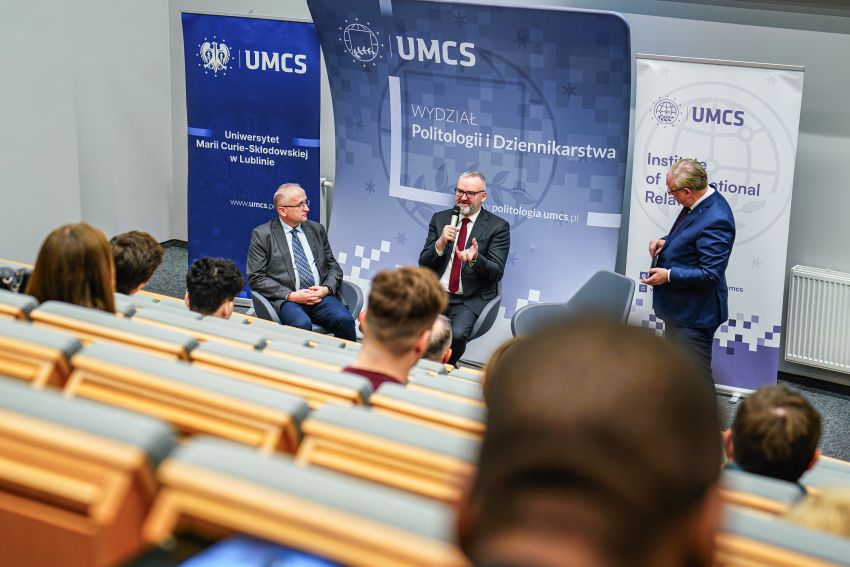 Rozmowy dyplomatyczne z Ambasadorem Szwajcarii w Polsce...