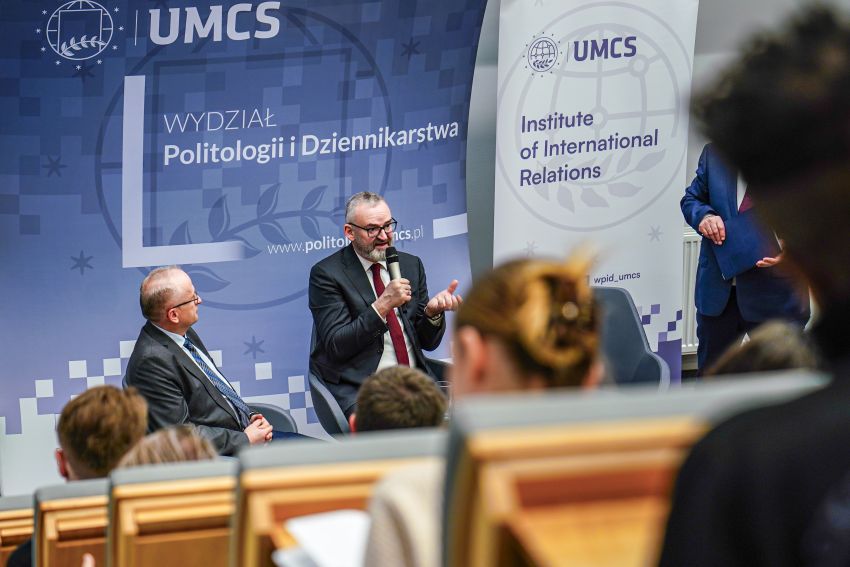 Rozmowy dyplomatyczne z Ambasadorem Szwajcarii w Polsce...