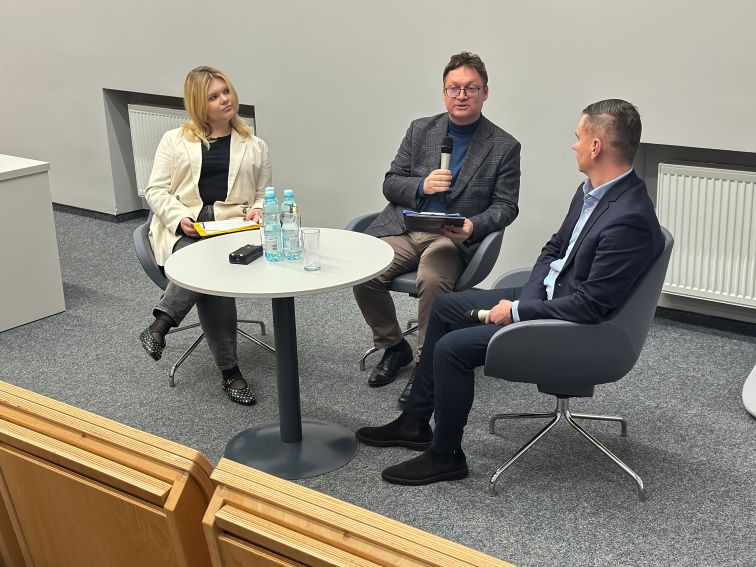 Spotkanie z Łukaszem Jabłońskim w ramach cyklu Open Debates