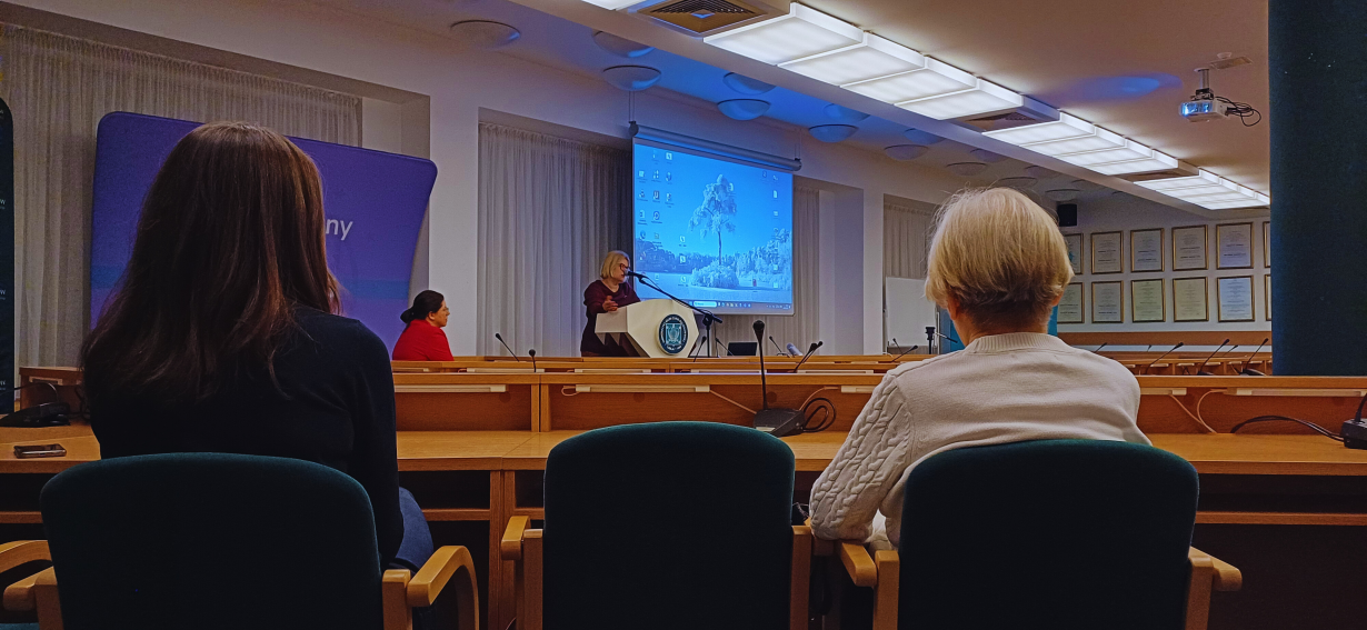 Spotkanie z dr hab. Bożeną Czwojdrak, prof. UŚ