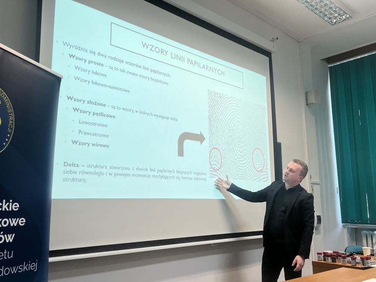 Warsztaty kryminalistyczne z daktyloskopii