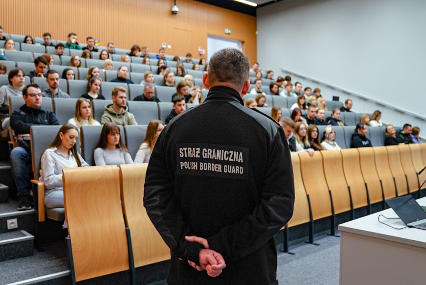 Spotkanie ze Strażą Graniczną w ramach cyklu "Poznaj...