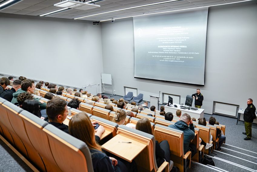Spotkanie ze Strażą Graniczną w ramach cyklu "Poznaj...