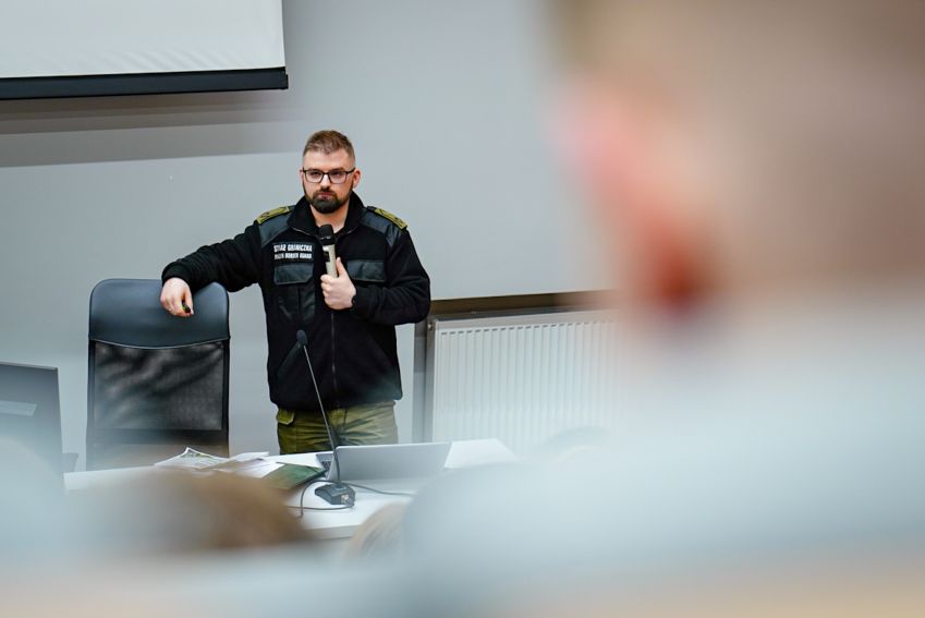 Spotkanie ze Strażą Graniczną w ramach cyklu "Poznaj...