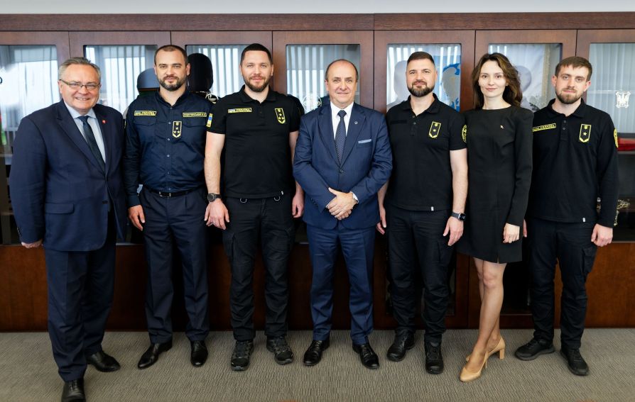 Spotkanie z przedstawicielami Lwowskiej Służby Celnej