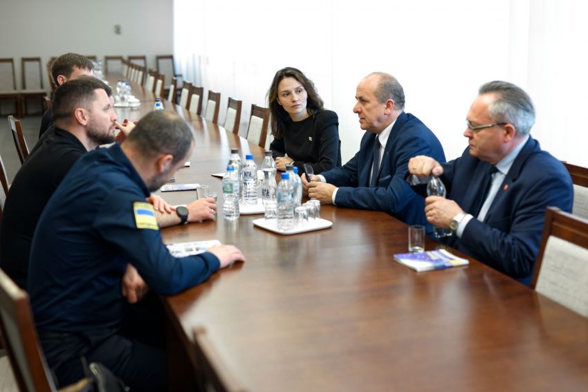 Spotkanie z przedstawicielami Lwowskiej Służby Celnej