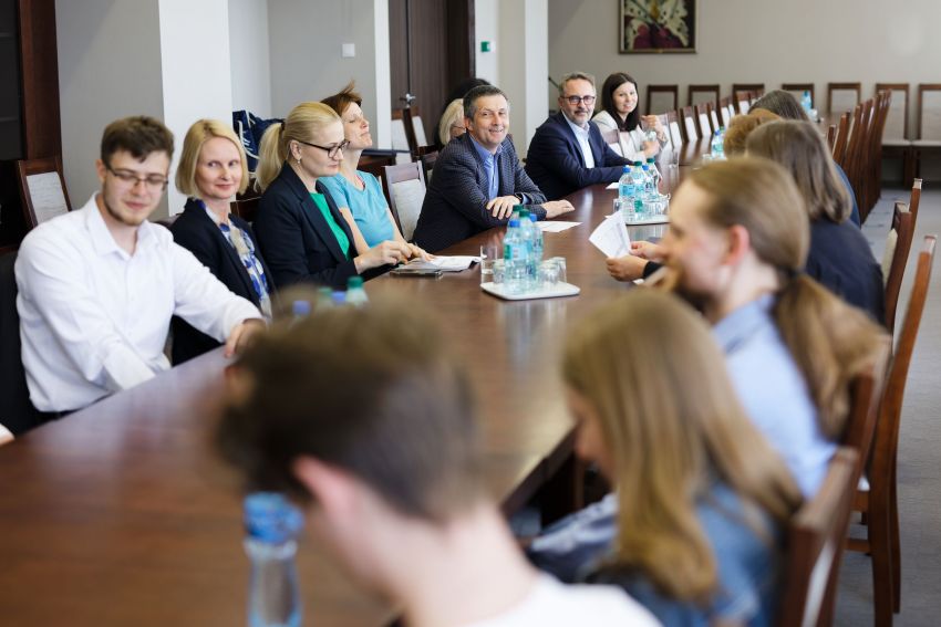 Spotkanie z osobami zakwalifikowanymi do projektu...