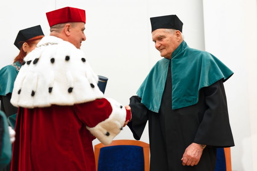 Odnowienie doktoratu prof. Ryszarda Szczygła