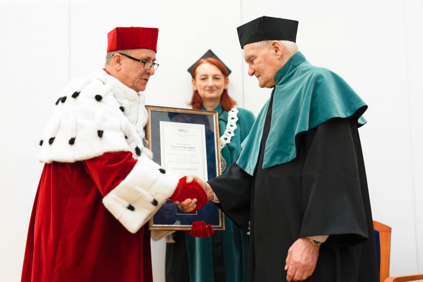 Odnowienie doktoratu prof. Ryszarda Szczygła