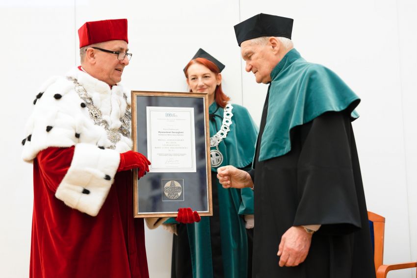 Odnowienie doktoratu prof. Ryszarda Szczygła