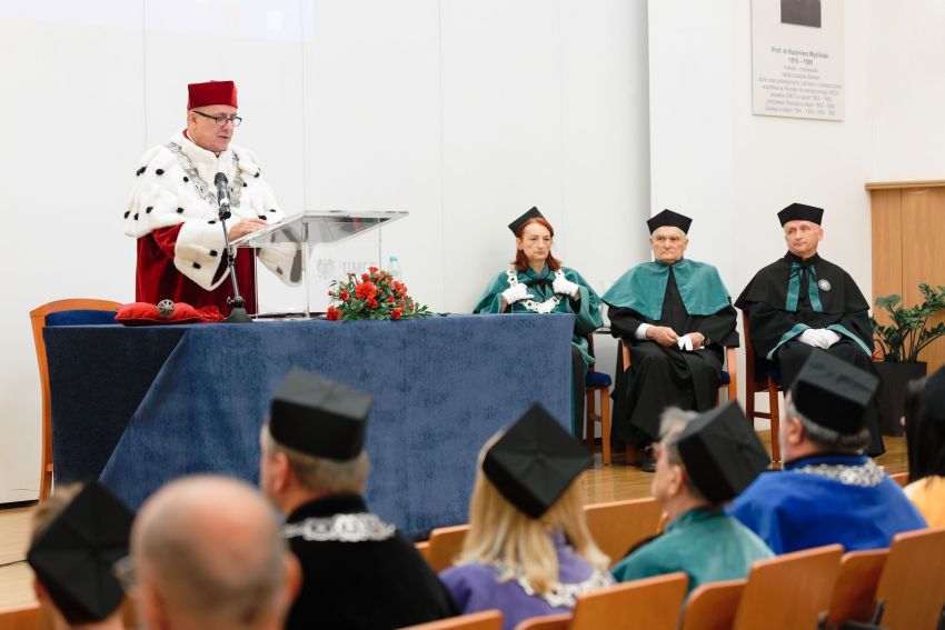 Odnowienie doktoratu prof. Ryszarda Szczygła