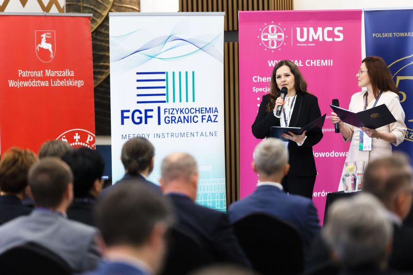 Otwarcie konferencji "Fizykochemia granic faz" 
