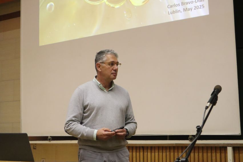 Wizyta prof. Carlosa Bravo-Díaza
