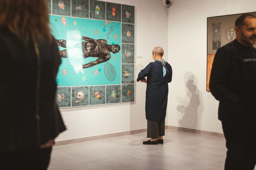 Wernisaż wystawy prof. Jacka Wojciechowskiego: fotorelacja