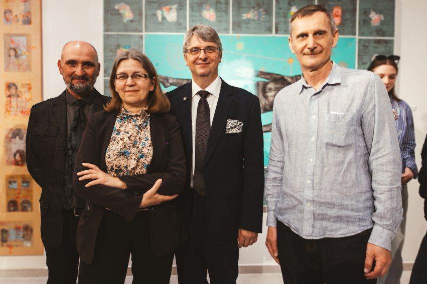 Wernisaż wystawy prof. Jacka Wojciechowskiego: fotorelacja
