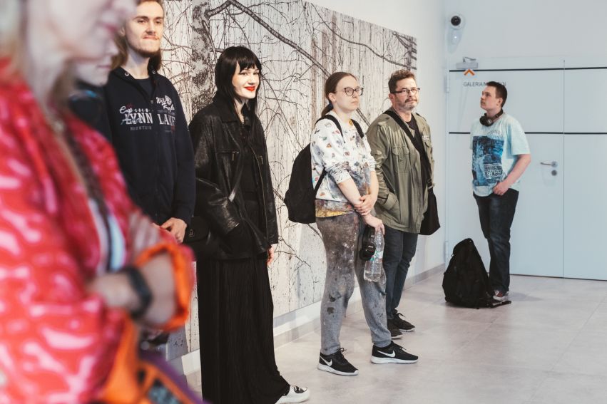 Wernisaż wystawy prof. Jacka Wojciechowskiego: fotorelacja