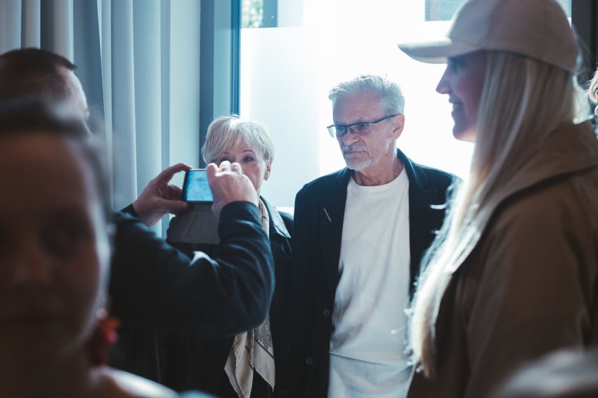 Wernisaż wystawy prof. Jacka Wojciechowskiego: fotorelacja