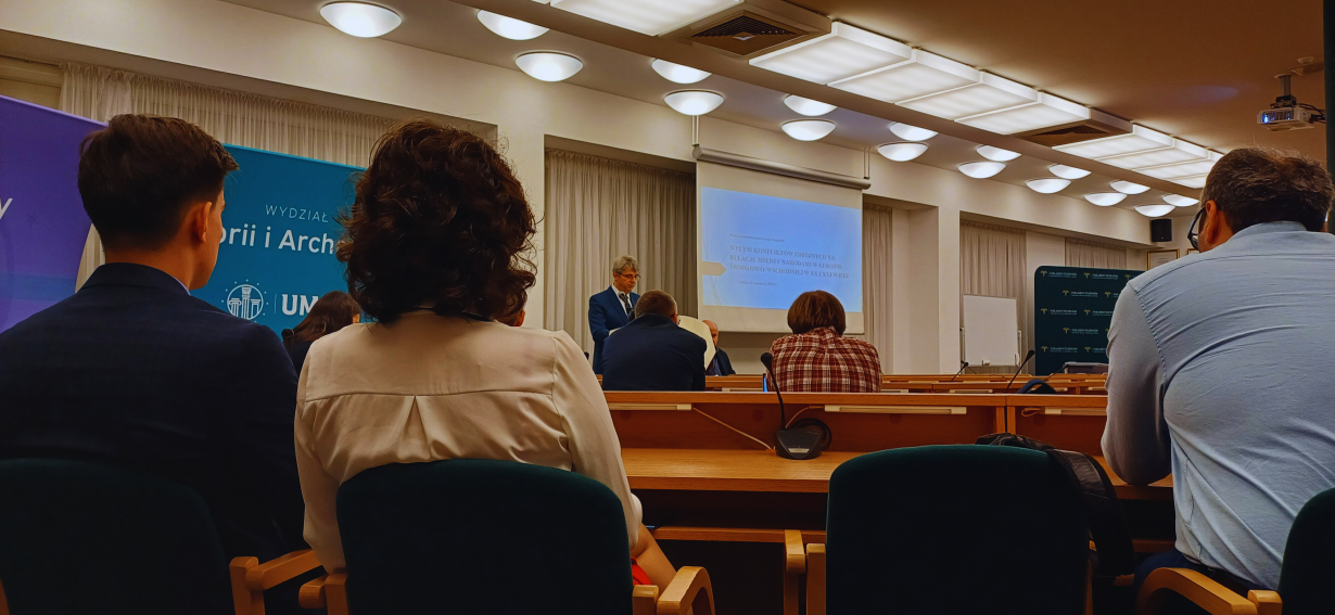 "O wpływie konfliktów zbrojnych..." z IH UMCS