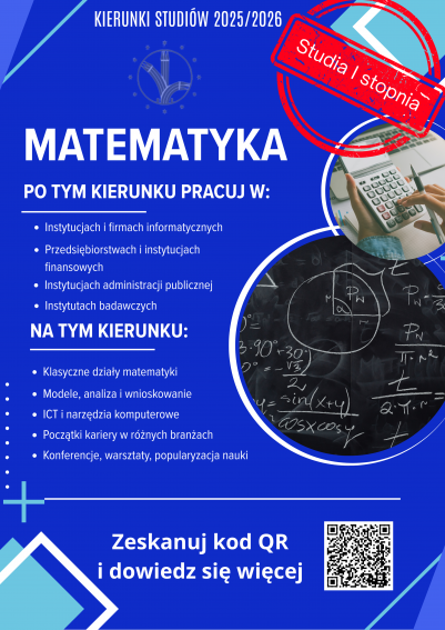 Studia I stopnia na Wydziale MFiI