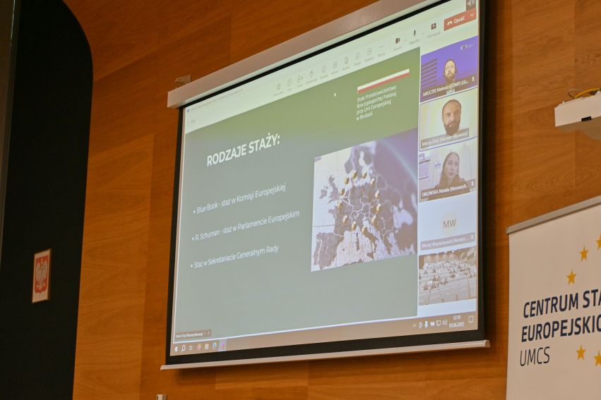 Relacja ze spotkania z przedstawicielami instytucji unijnych
